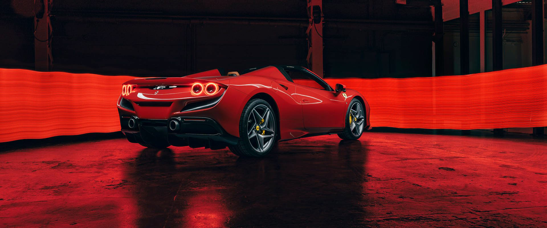Red Ferrari Apklijavimas apsaugine plėvele